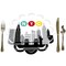 Big Dot of Happiness NYC Cityscape - New York City Party Round Table Decorations - Paper Chargers - Place Setting For 12